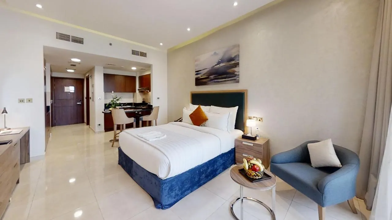 Suha Creek Hotel Apartment, Waterfront Jaddaf, Dubaj Hotel apartamentowy