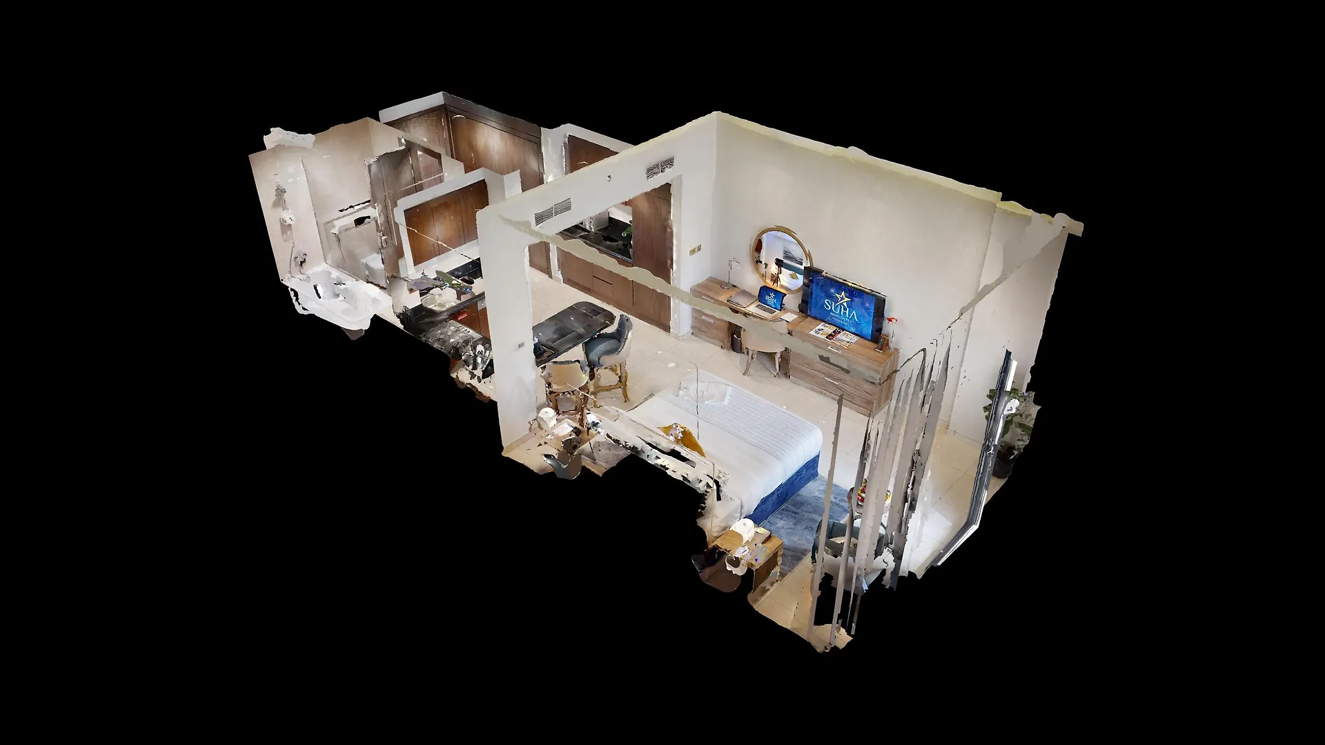 **** מלון דירות Suha Creek Hotel Apartment, Waterfront Jaddaf, דובאי איחוד האמירויות הערביות