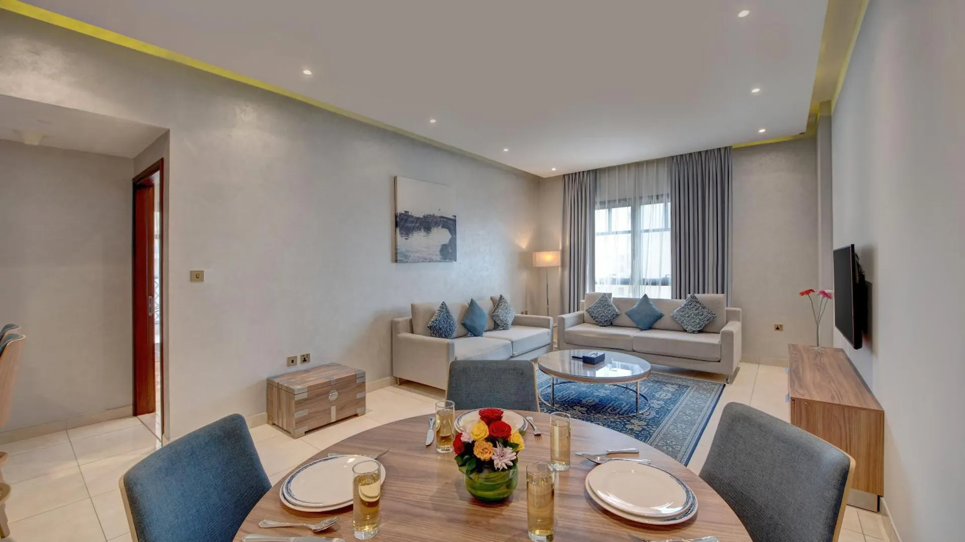 מלון דירות Suha Creek Hotel Apartment, Waterfront Jaddaf, דובאי